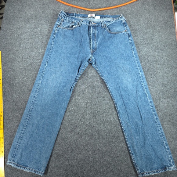 Levi's Other - Vintage Levi's 501 Men's 38x30 (Snug 38) Straight Leg Jeans Blue Denim Mexico